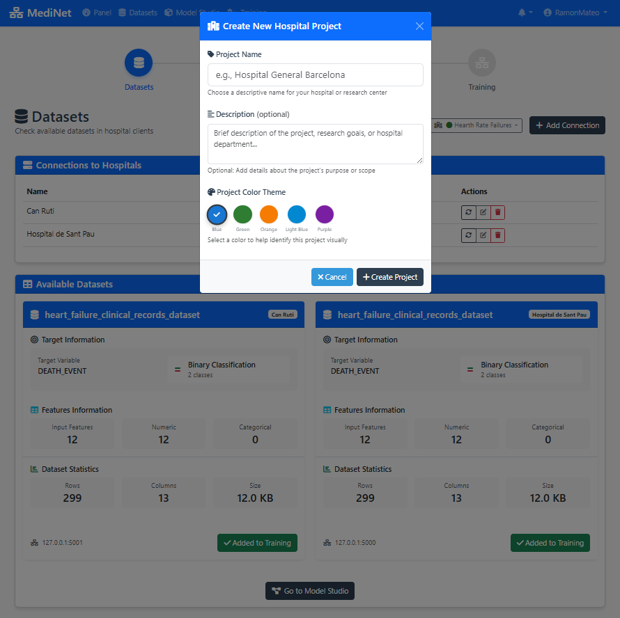 Project management view